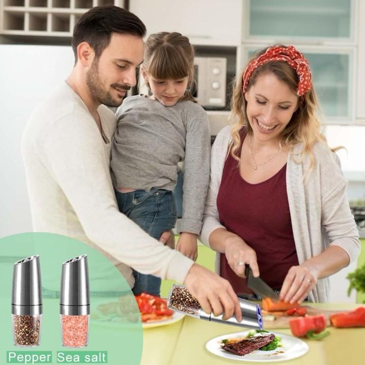 Máy Xay Gia Vị Tự Động Salt&amp;Pepper Vô Trọng (Chuẩn CE, RoHS) - AsiaMart