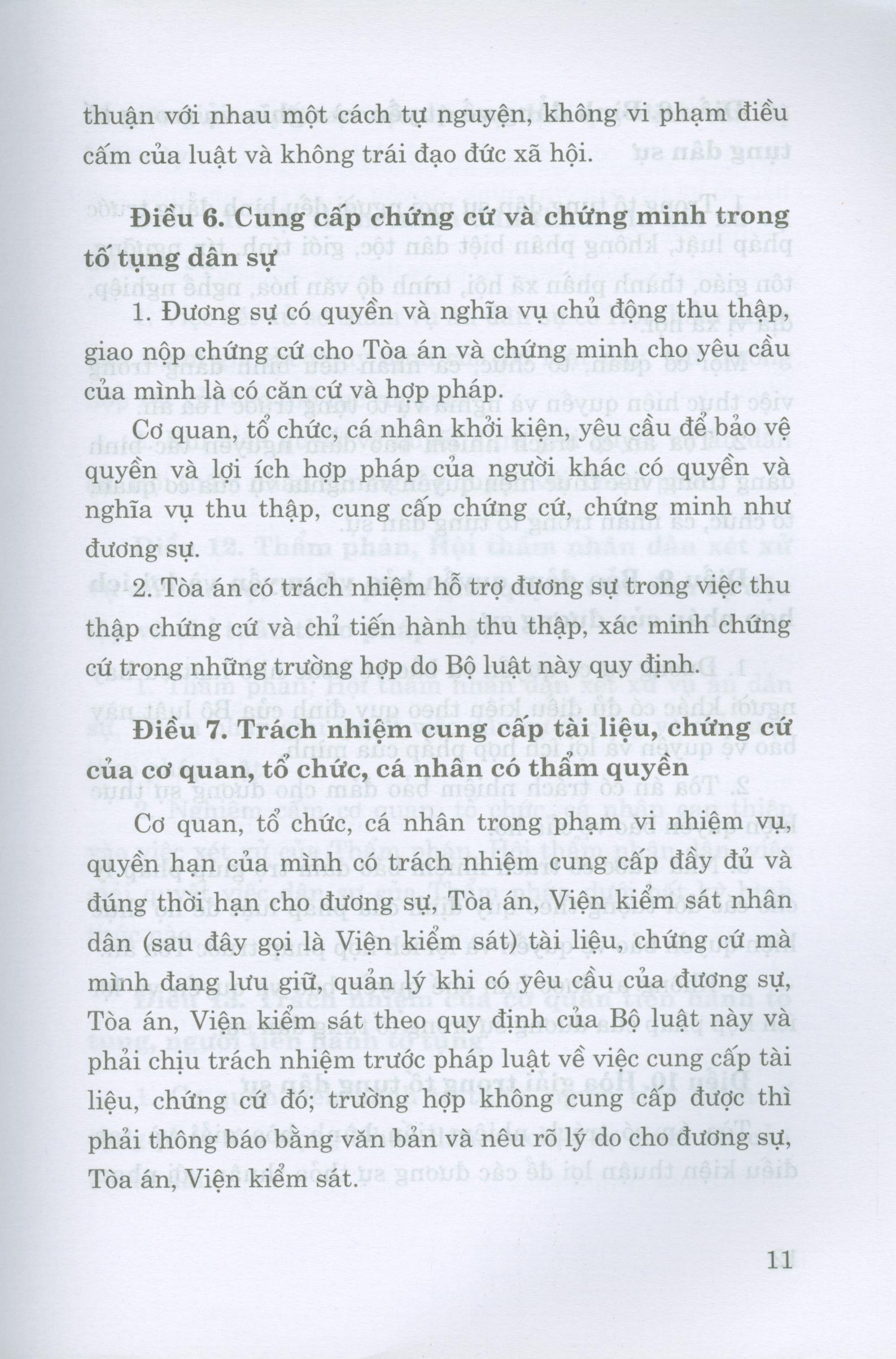 Bộ Luật Tố Tụng Dân Sự (Hiện Hành) - Tái bản năm 2019