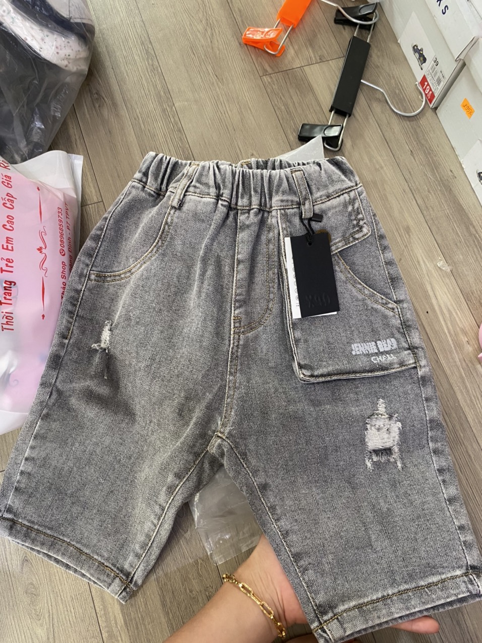 QUẦN JEANS LỬNG CAO CẤP BÉ TRAI