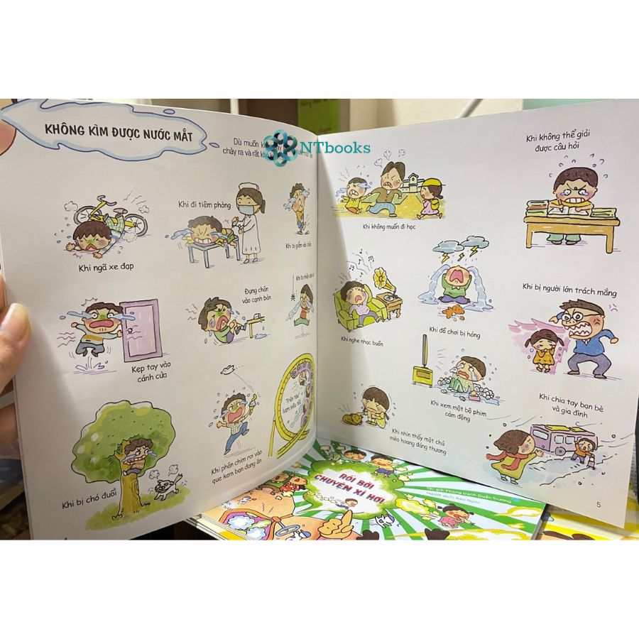 Sách Cơ Thế Siêu Rắc Rối - Khóc, Khóc Nữa, Khóc Mãi