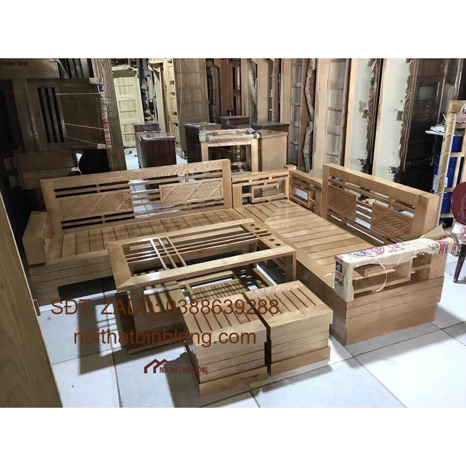 Bộ bàn ghế gỗ sồi