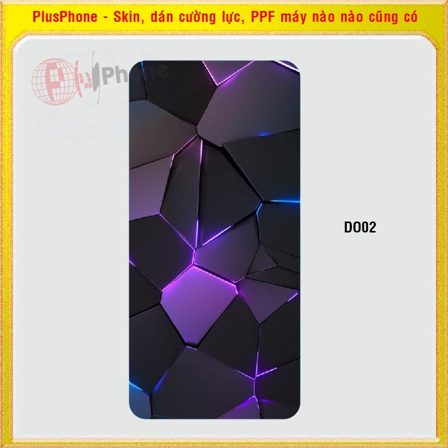 Dán Skin cho mặt sau Huawei Nova 2i, 3, 3e, 3i, 4, 5T, 7i nhiều mẫu hot, độc lạ