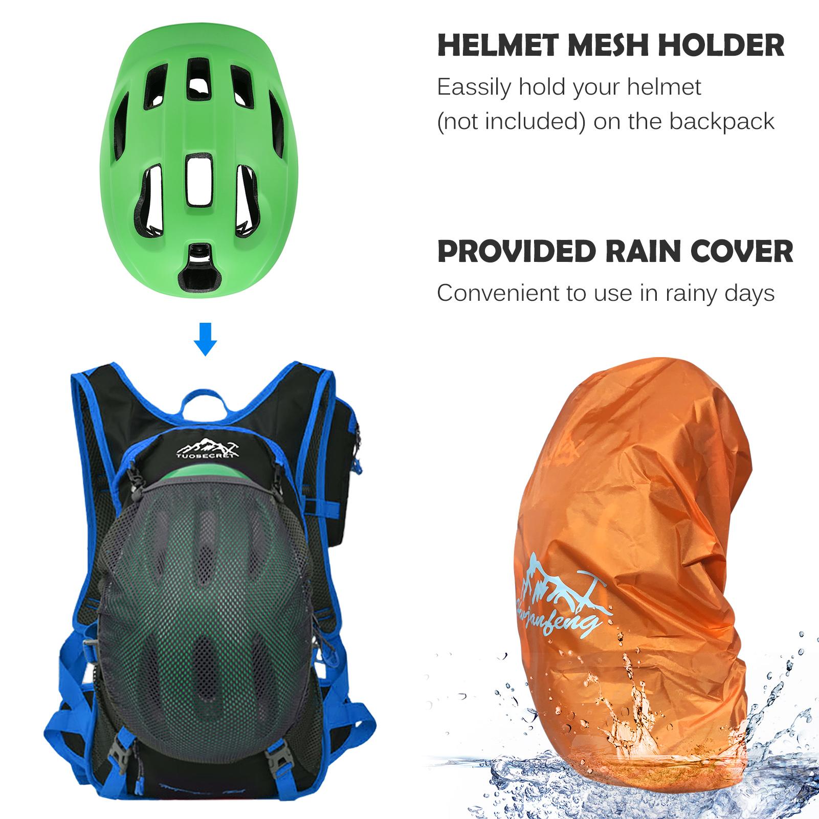 Ba lô đi xe đạp có nắp che mưa Ba lô chống nước