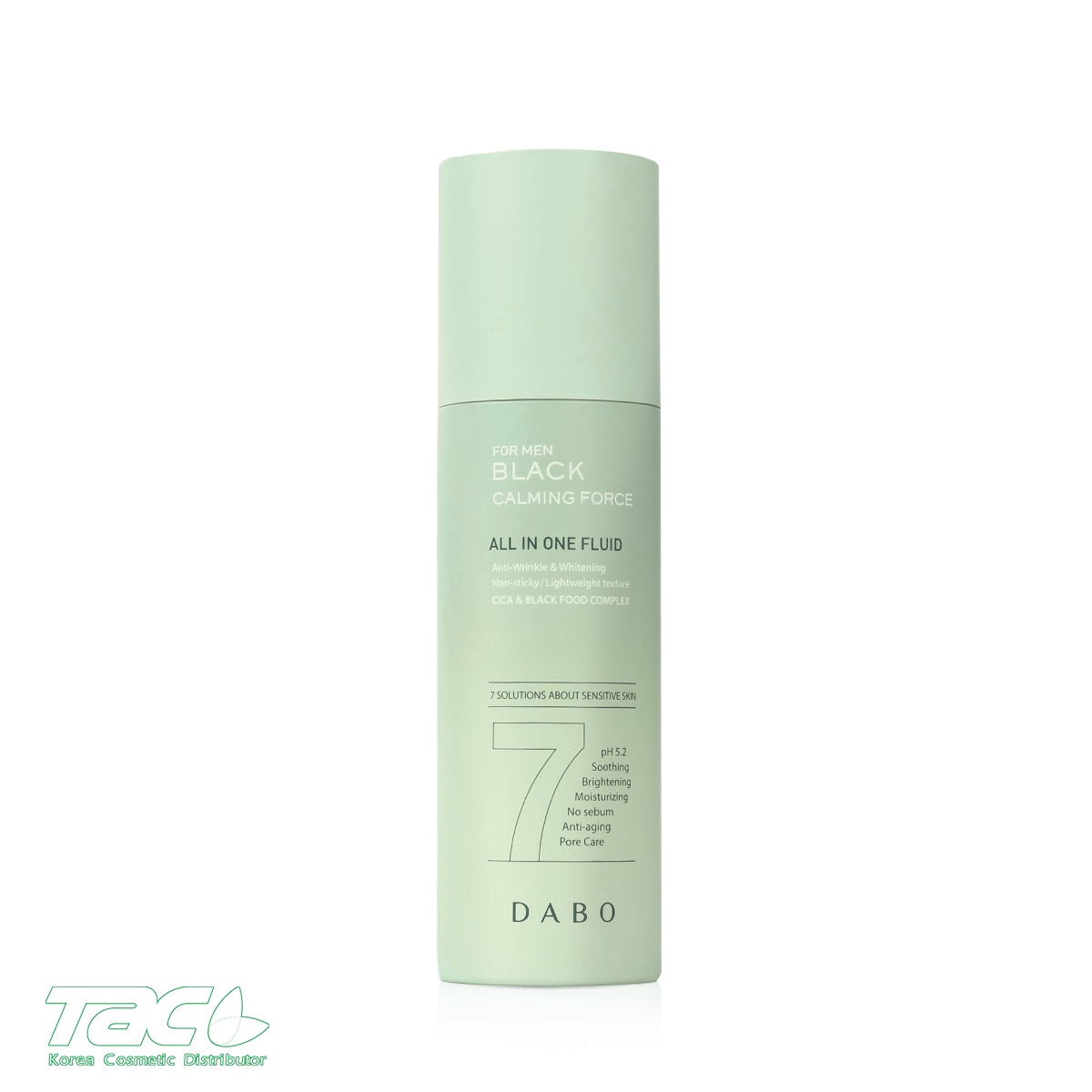 Serum tinh chất dưỡng da ALL IN ONE dành cho nam - DABO BLACK FORCE CALMING ALL IN ONE FLUID 120ml