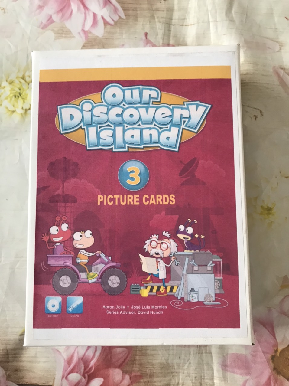 Flashcards Our Discovery Island 3️194 thẻ thiết kế hai mặt bền đẹp