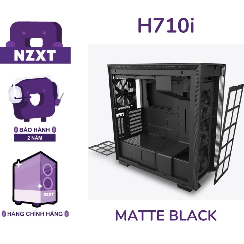 Vỏ Case Máy Tính NZXT H710i Màu Đen Sần - Hàng Chính Hãng