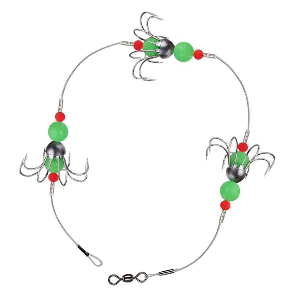Glow Squid  Rig Fishing Squid  Hard   Hook