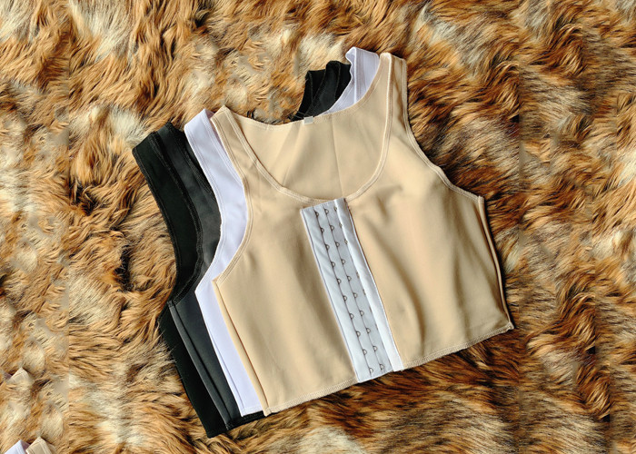 Áo Nịt Ngực Móc Cài Trước - Áo Lót Bó Nịt Làm Ngực Tomboy Thể Thao Tập Gym Ba Lỗ Thun Trơn Cotton Gen Thun Không Viền Cài Trước Bigsize Nguyễn Nguyên