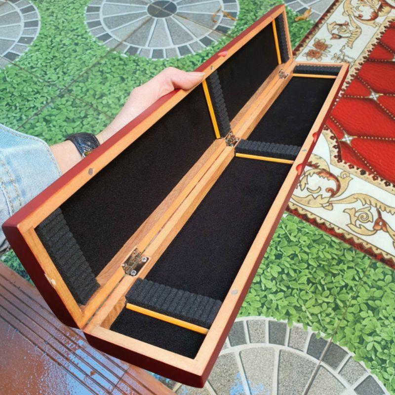 Hộp đựng phao gỗ 55cm