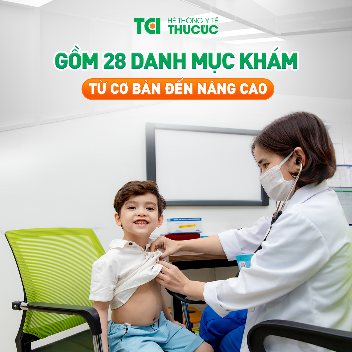 Hà Nội [E-voucher] Gói khám sức khỏe tổng quát định kỳ cho bé trai ...