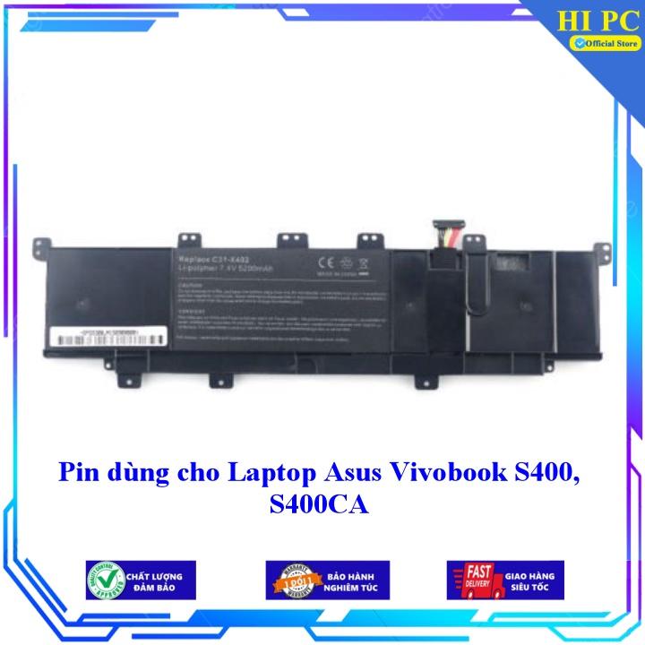 Pin dùng cho Laptop Asus Vivobook S400 S400CA - Hàng Nhập Khẩu