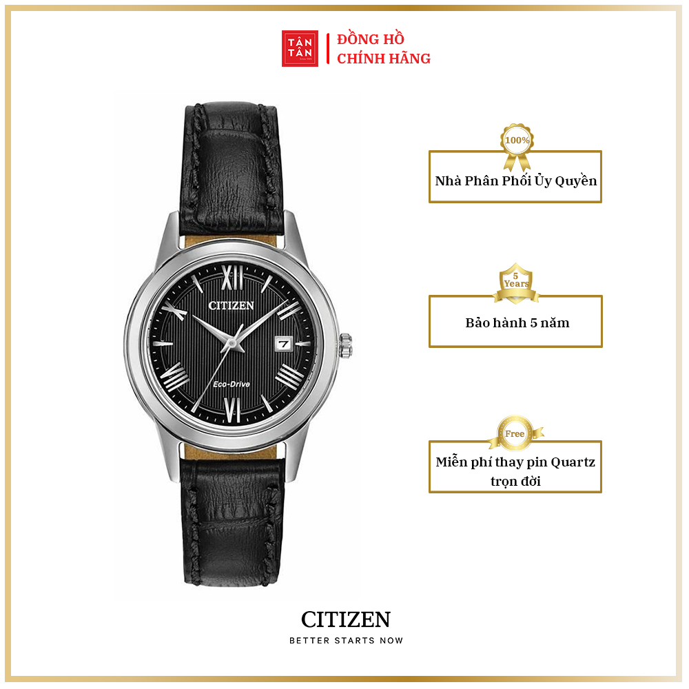 Đồng hồ Nữ Citizen Eco-Drive FE1081-08E 29.4mm