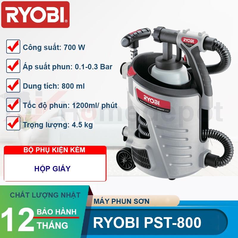 Máy phun sơn 700W Ryobi PST-800