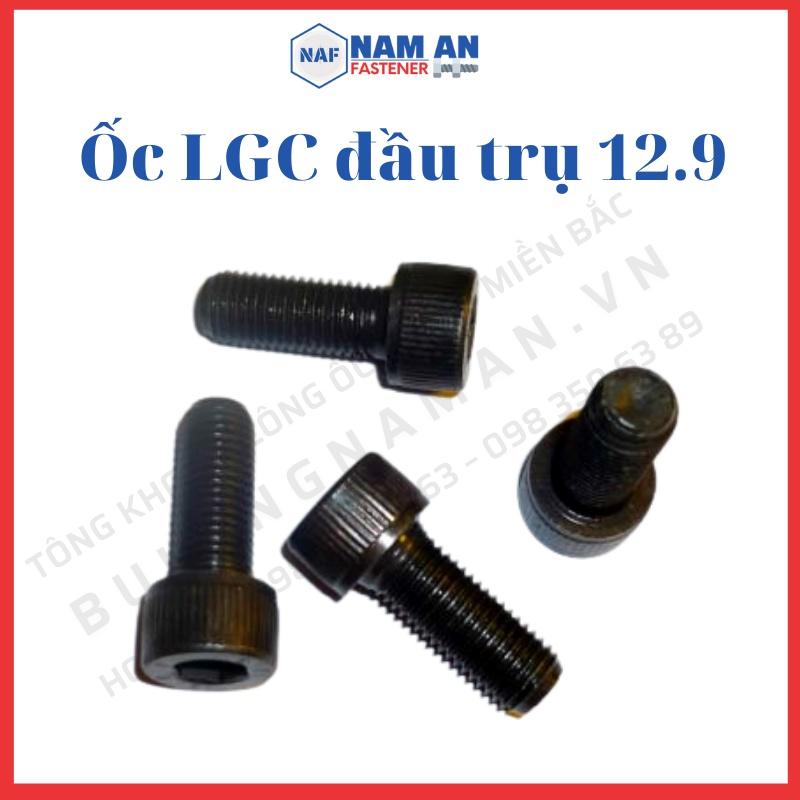 Ốc lục giác 12.9, kích thước M4, M5, M6, M8, M10, M12, M14, M16 Đen, Mạ, ốc lục giác chìm, lục giác chìm đầu trụ