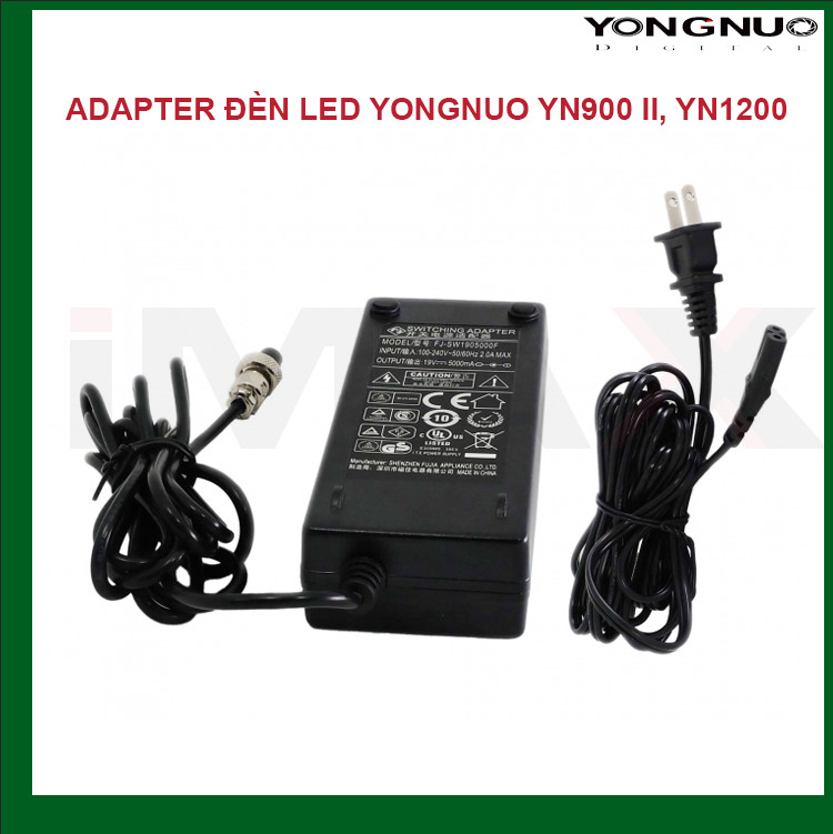 ADAPTER NGUỒN ĐÈN YONGNUO YN900 II, YN1200 - HÀNG NHẬP KHẨU