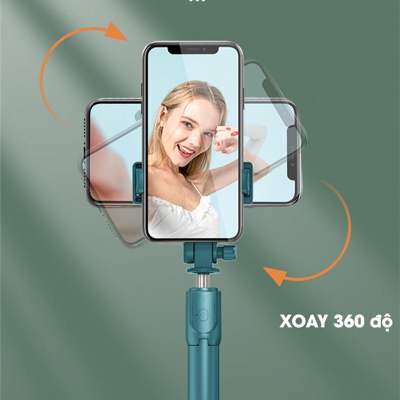 Gậy chụp ảnh 3 chân TSS Selfie Stick điều khiển từ xa có phân loại đèn trợ sáng Tripod chụp tự sướng - quay - livestream