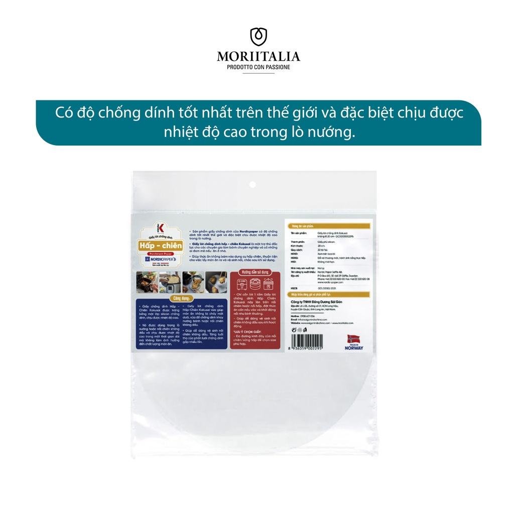 Giấy lót chống dính hấp chiên Kokusai không lỗ 20cm GCDD00002295