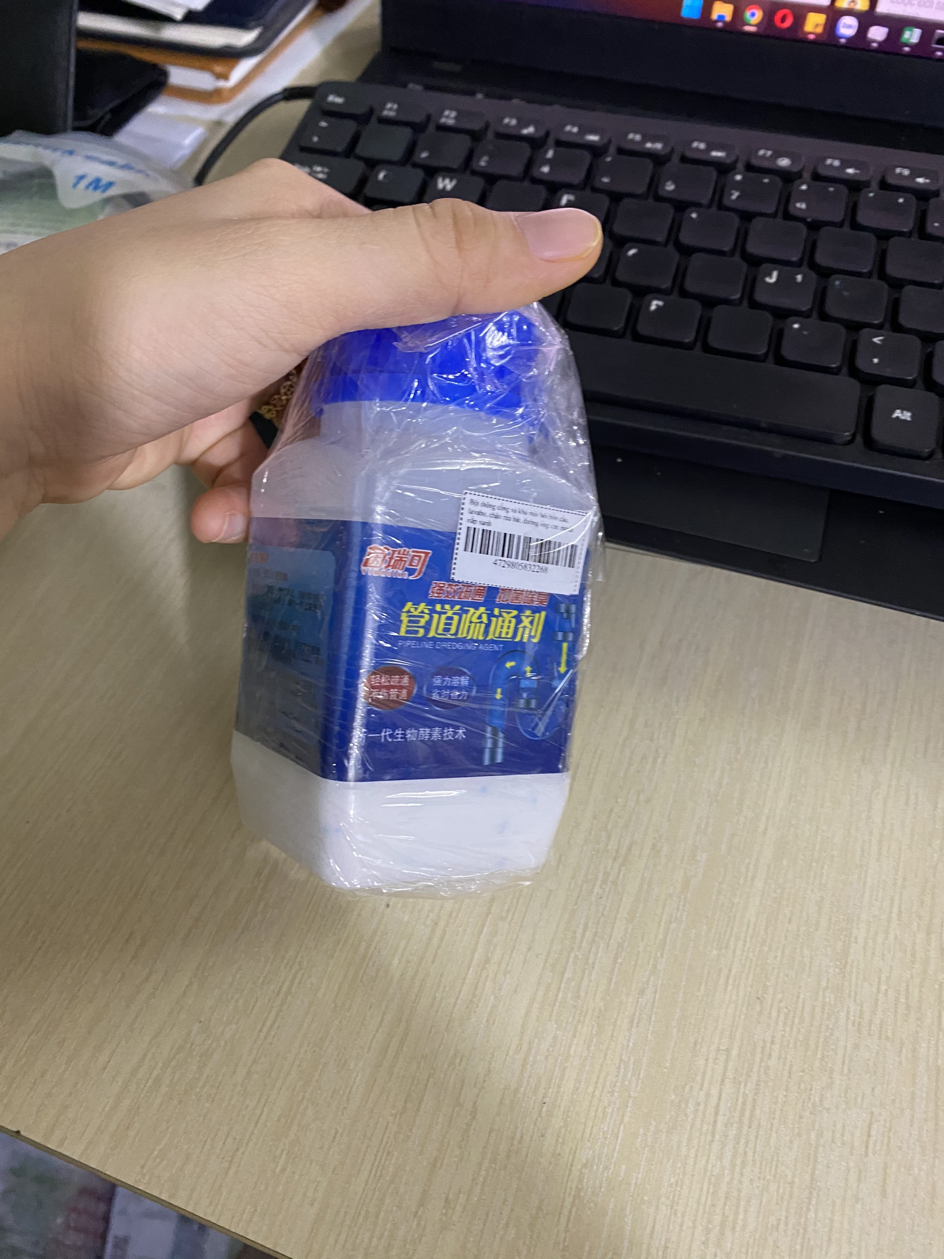 Bột Thông Cống yuhao, thông tắc bồn cầu, bồn rửa bát