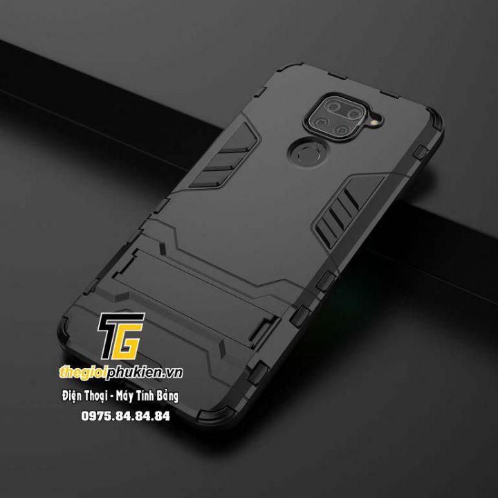 Ốp lưng chống sốc Iron Man cho Xiaomi Redmi Note 9