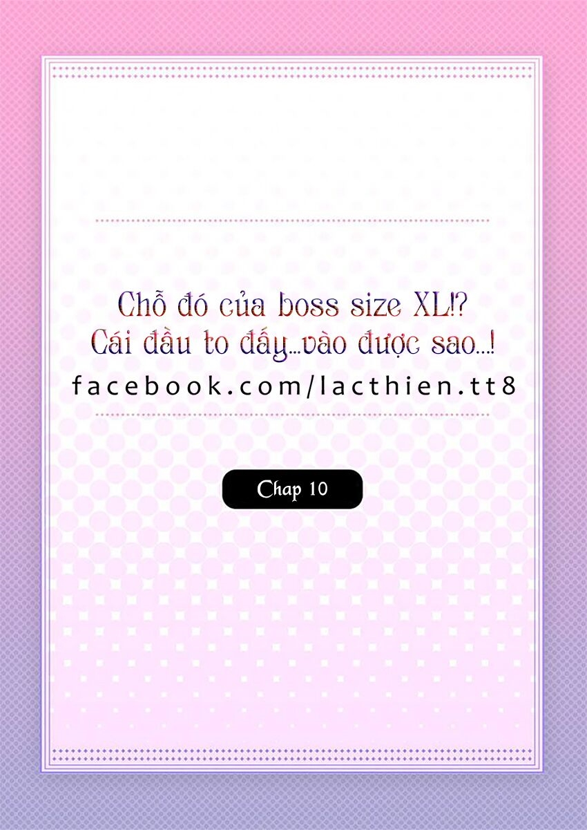 Chỗ Đó Của Boss Size Xl!? Chapter 10 - Trang 2