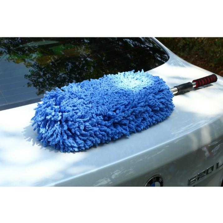 Chổi Lau Xe Rửa Vệ Sinh Ô Tô Điều Chỉnh Được Độ Dài Đa Năng, Chổi lau xe ô tô nano siêu mịn chuyên dụng