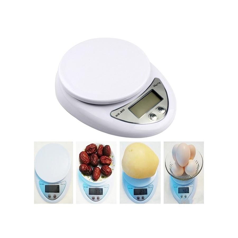 CÂN TIỂU LY Điện Tử Nhà Bếp 5kg, Cân Thực Phẩm Độ Chính Xác Cao - BẢO HÀNH 6 THÁNG