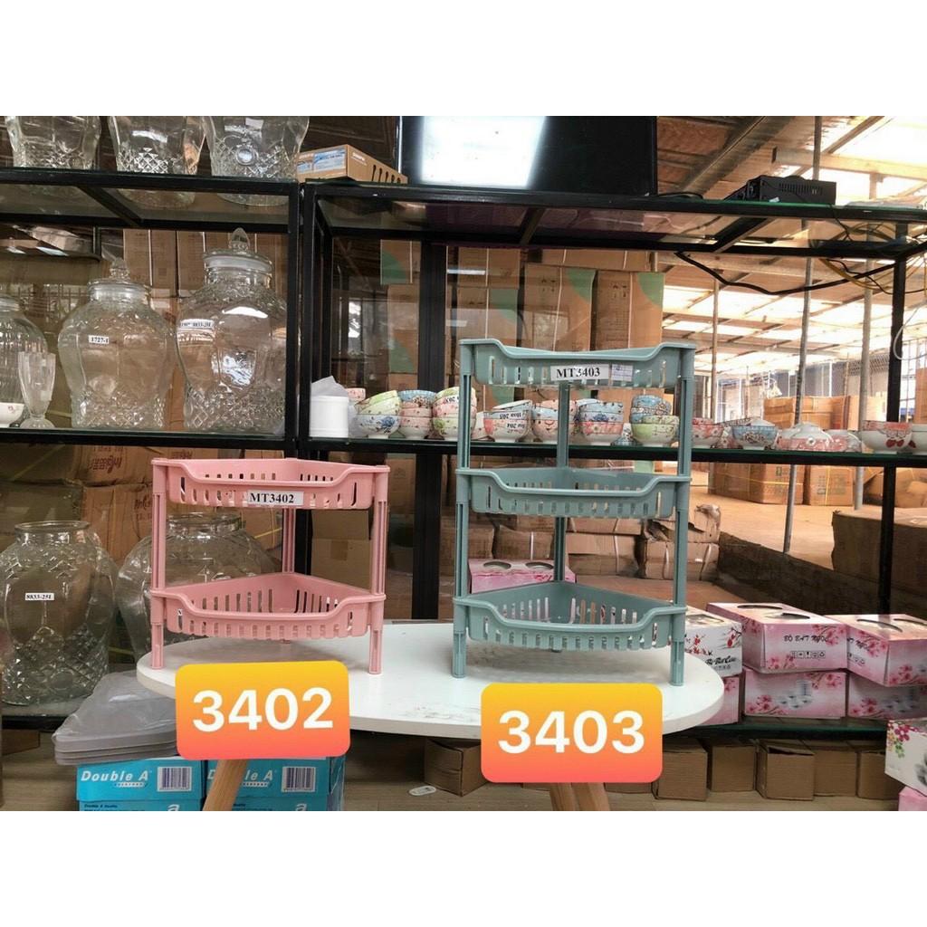 Kệ nhựa 2 tầng, 3 tầng, hình chữ nhật, tam giác để gia vị, đồ dùng nhà tắm đa năng