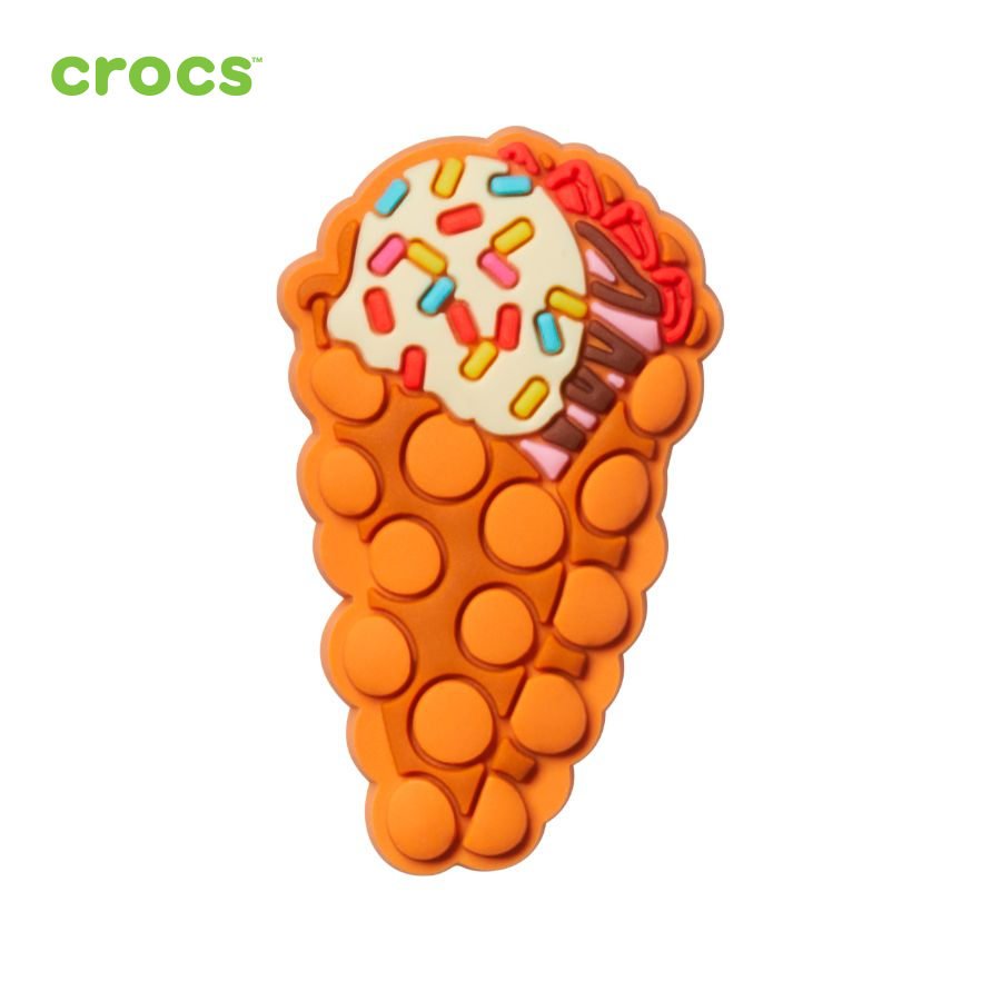 Sticker nhựa jibbitz unisex Crocs Bubble Ice Cream