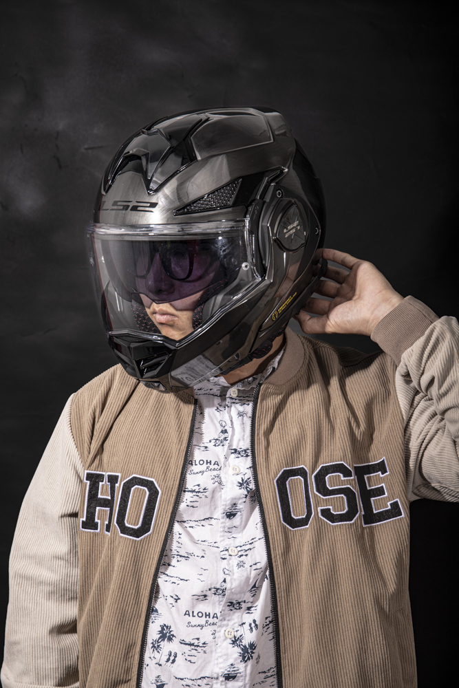 Mũ Bảo Hiểm Fullface Lật Hàm 180độ LS2 FF901 Advant X Fiberglass - Sợi thuỷ tinh