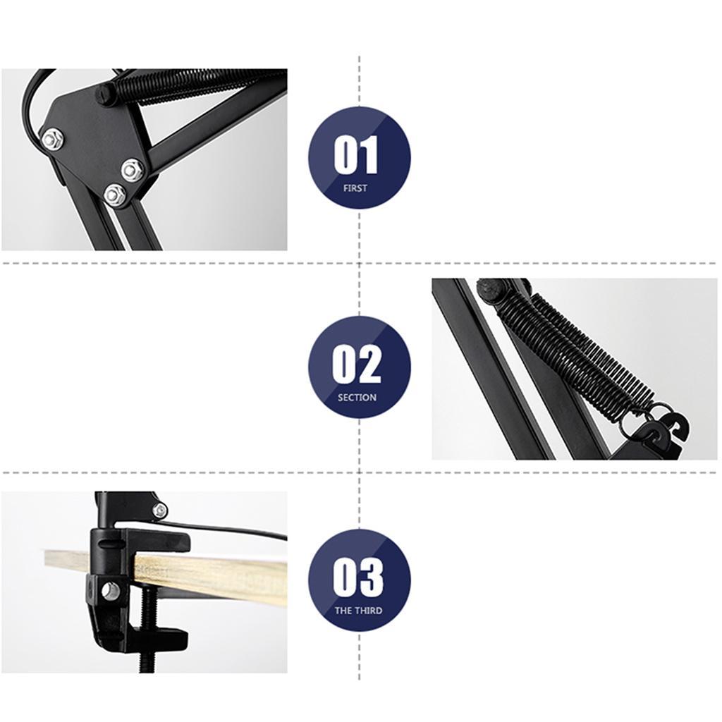 Reading LED Light  Beside  Table Lamp Working Lights