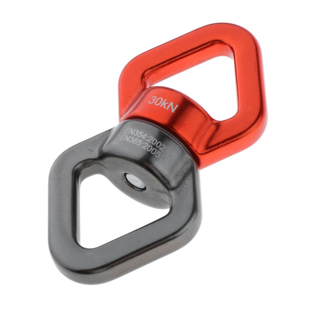 Set Of 2 Swing Swivel Rotational Rock Climbing Swivel Hanger Rope Connector