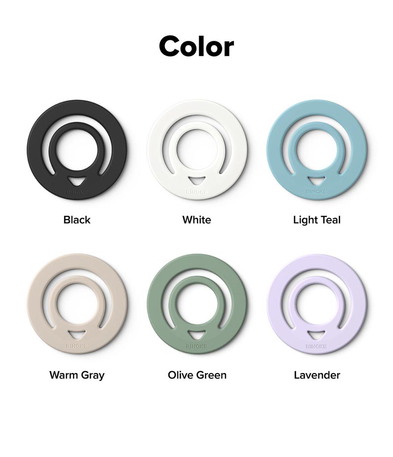 Vòng hít từ tính RINGKE Dual Magnetic Silicone Ring - Hàng Chính Hãng