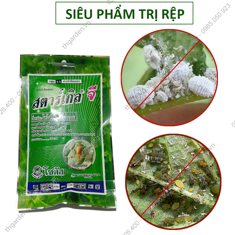 Thuốc trị rệp sáp Thái Lan - Thuốc diệt rệp cây cảnh TH Garden - Diệt rệp, côn trùng có hại cho cây - An toàn hiệu quả