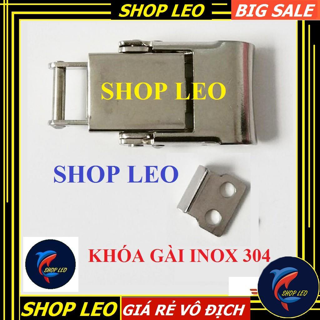 Khóa gài inox 304 - Tai gài DIY lọc thùng - phụ kiện chế lọc-shopleo