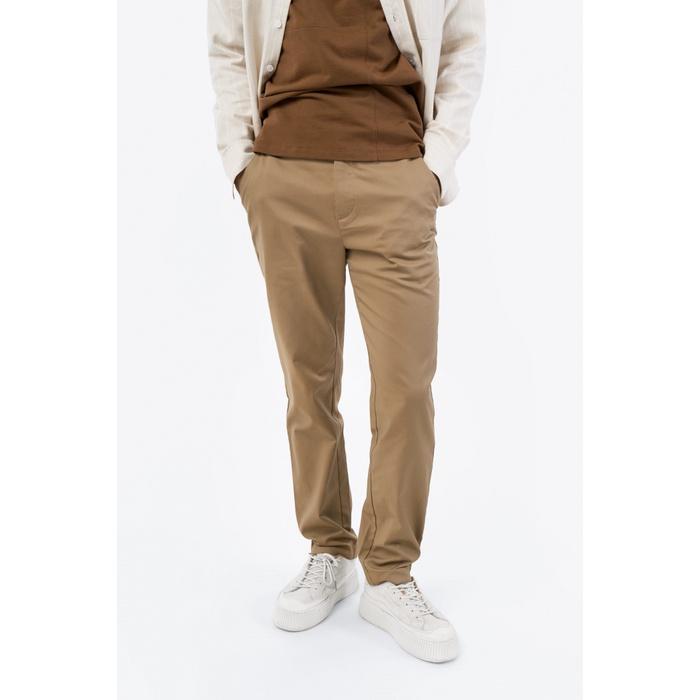 QUẦN DÀI KAKI NAM DOBBY FORM SLIM - 10F22PCA005 | LASTORE MENSWEAR