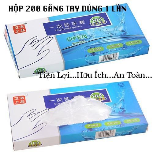 GD438 Hộp 200 Găng Tay Nilong Thần Thánh