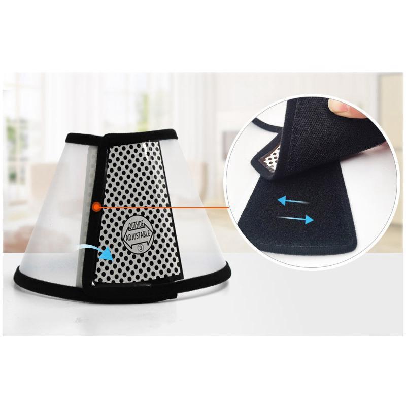Vòng chống liếm, loa đeo cổ cho chó mèo Ngáo Và Gâu Đần Số 5 vòng cổ 20-30cm