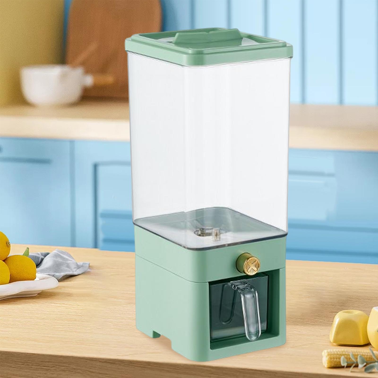 Rice Dispenser Food Dispenser Cereal Dispenser Bucket for Countertop Pantry