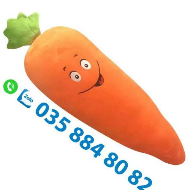 GẤU BÔNG CỦ CÀ RỐT,GỐI ÔM CỦ CÀ RỐT KHỔNG LỒ 1M2