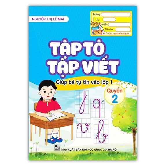 Sách - Combo 3 quyển Tập Tô Tập Viết - Giúp bé tự tin vào lớp 1