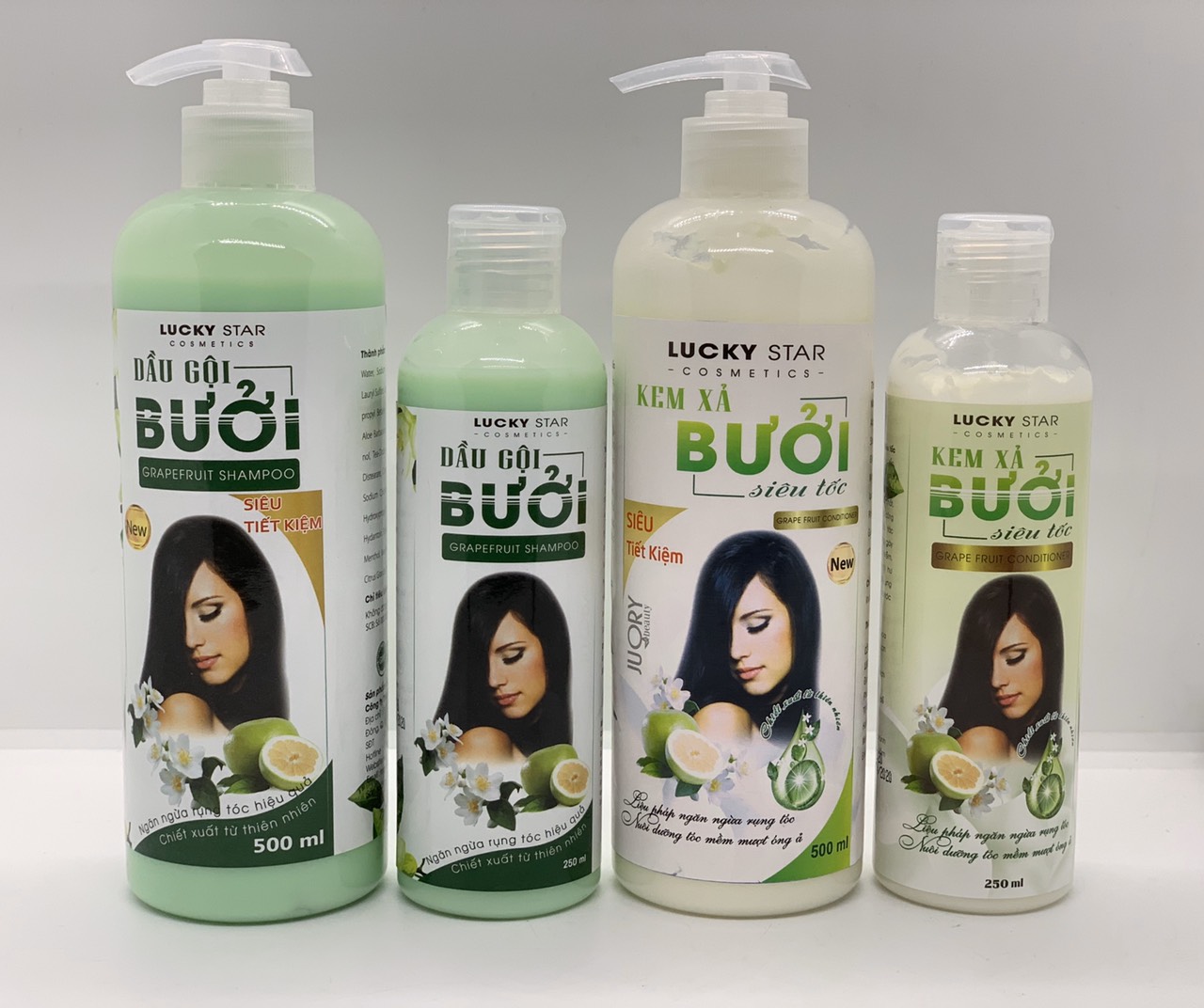 Kem Xả Tinh Chất Bưởi Lucky Star - 250ml