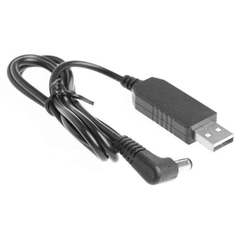 Dây Cáp Tăng Áp 90 Độ Usb 5v Sang 24v 250ma 5.5x2.1mm