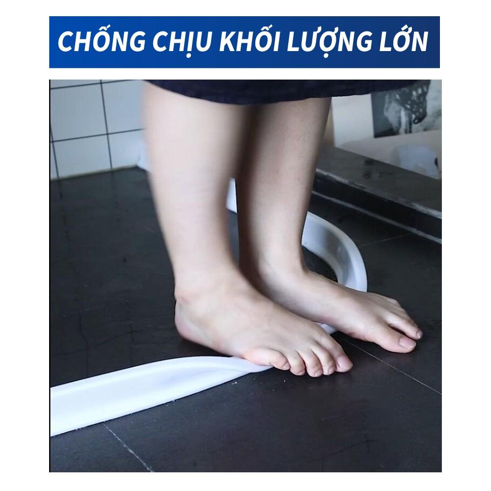 Thanh Chặn Nước Silicon Thế Hệ Mới Thanh Ngăn Nước Dài Cao 5 cm, Dải Chặn Nước Nhà Tắm Nhà Bếp Nhà Vệ Sinh