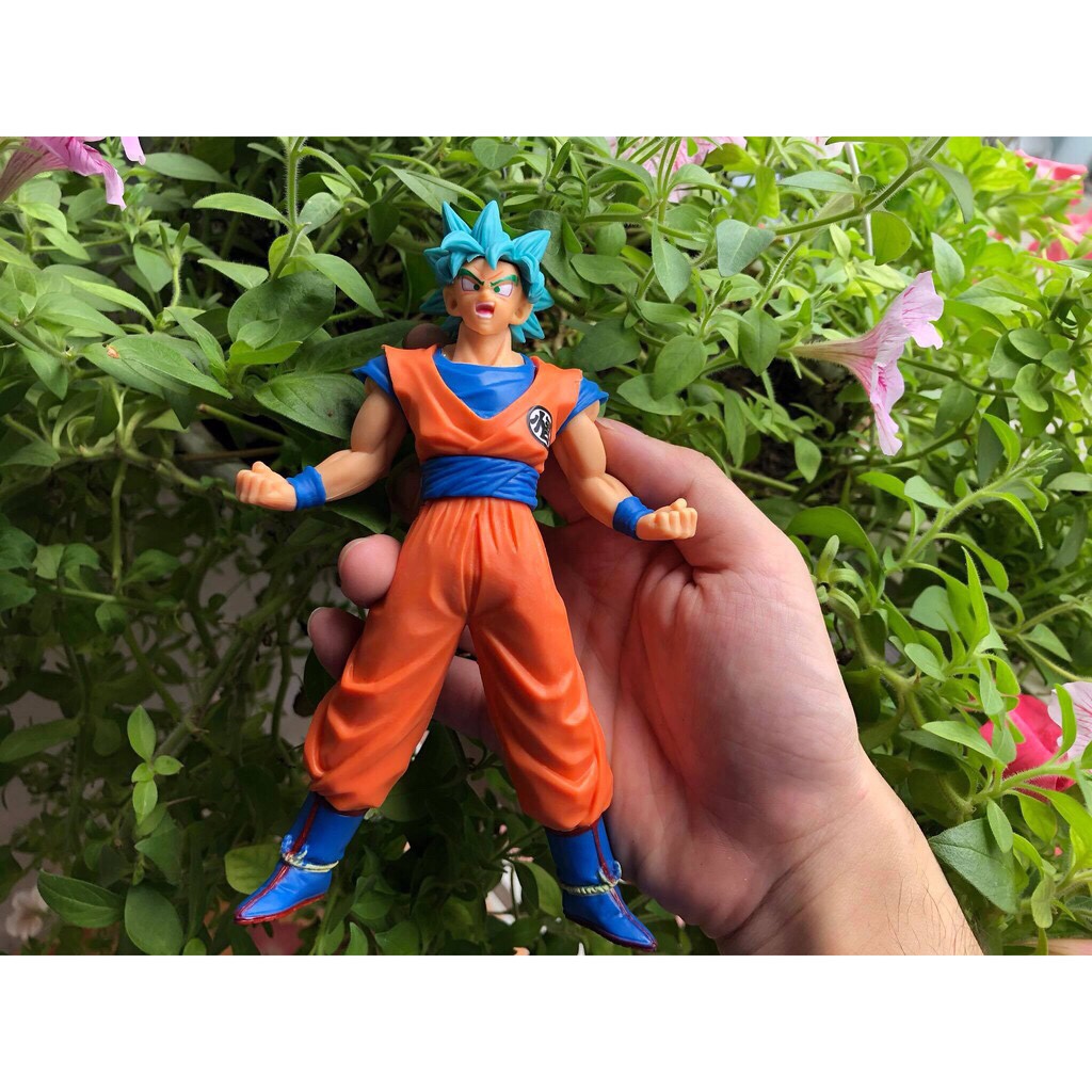 Mô hình Trang Trí Dragon Ball SonGoku Trunk Jiren SuperSaiyan SSJ4 - Cao 18cm