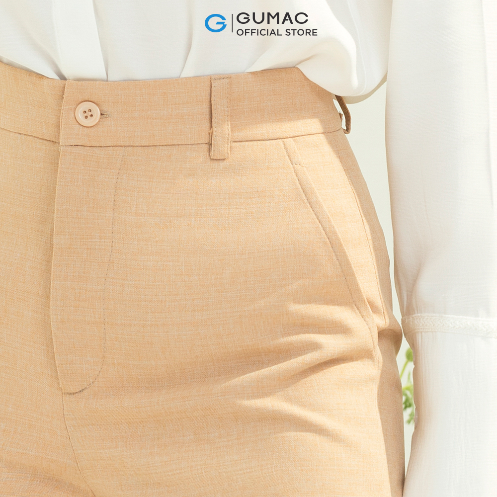 Quần tây nữ GUMAC QC04028 form cơ bản thời trang công sở