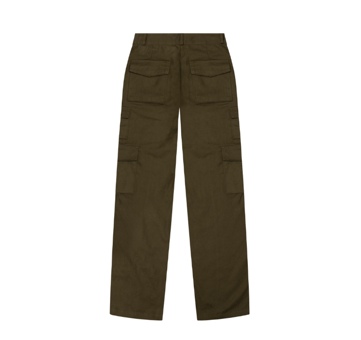 SWE - Quần Jean Nam Nữ CARGO PANTS - DARK OLIVE Phom Vừa Vặn, Thời Trang, Trẻ Trung