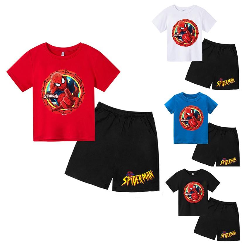 Áo Quần trẻ em spider man 04 siêu cool , King Cotton