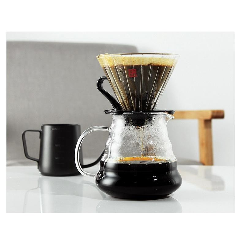 Giấy lọc cà phê coffee filter Pour over V60 drip hộp 100 tờ thân thiện với môi trường tiện lợi