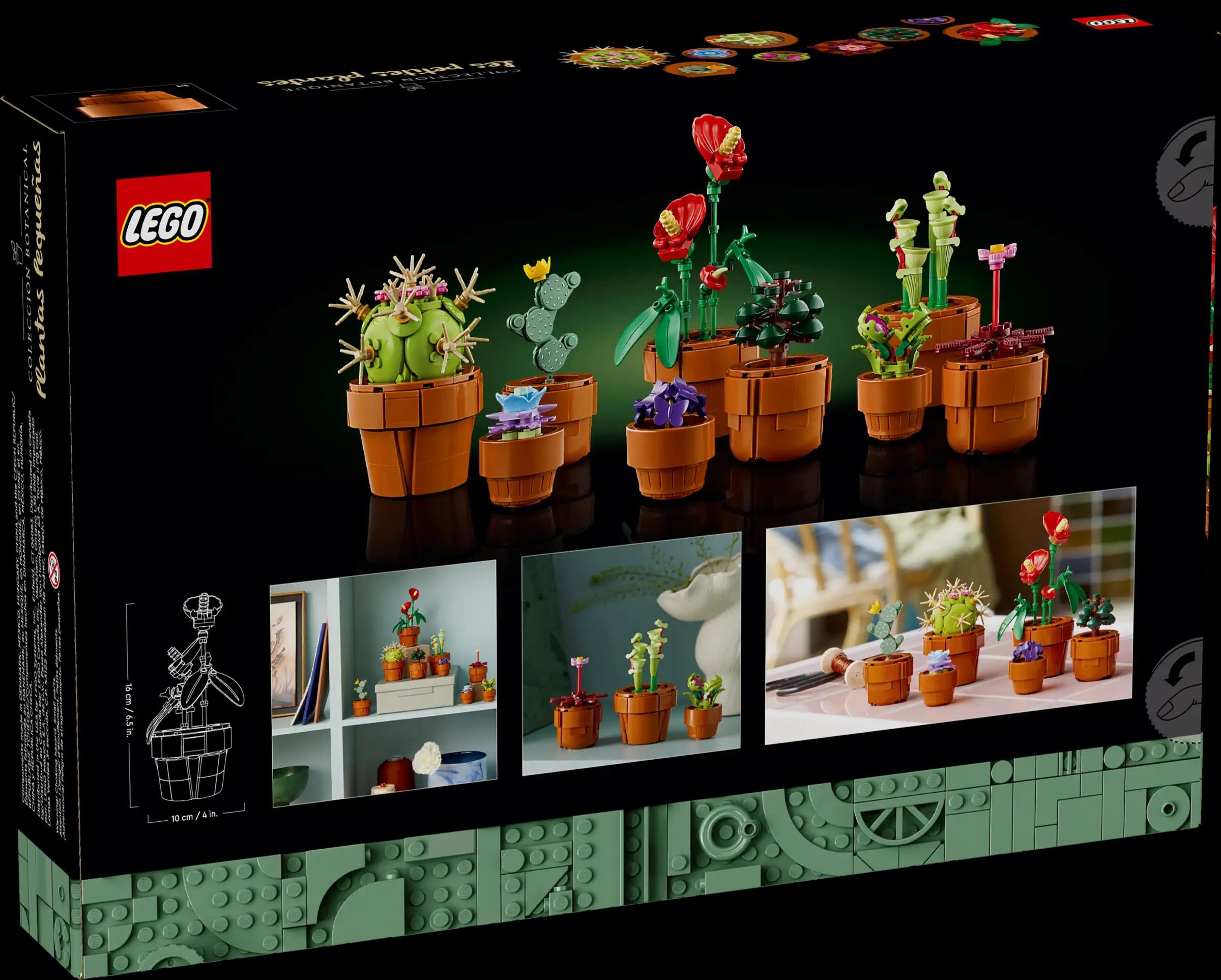Đồ Chơi Lắp Ráp Bộ Sưu Tập Hoa Xương Rồng - Miniplantjes - Lego Adults 10329 (758 Mảnh Ghép)