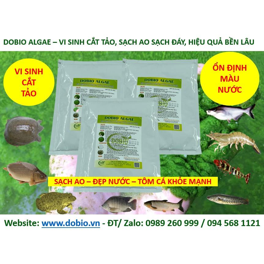 DOBIO ALGAE CHẾ PHẨM MEN VI SINH CẮT TẢO LAM TẢO XANH TỐT HIỆU QUẢ NHẤT GÓI 500GR